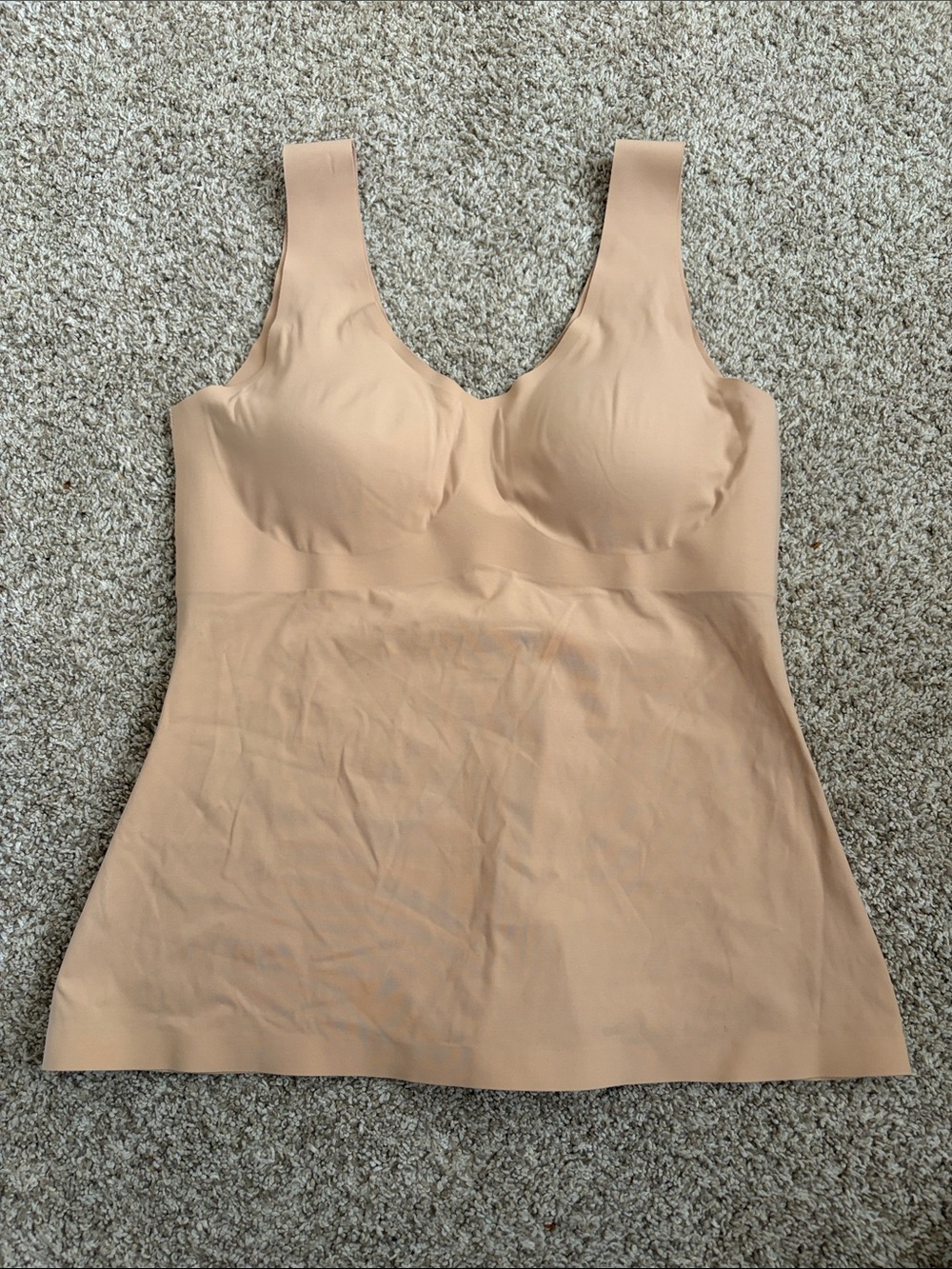 Knix Luxlift Nude seamless tank size large